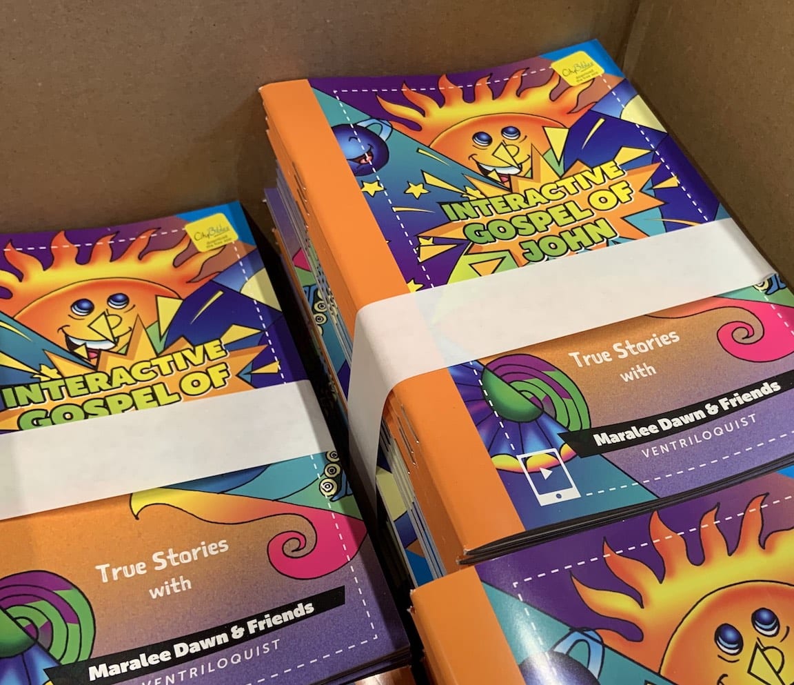 2020.03 First copies of Interactive Gospel ready to ship